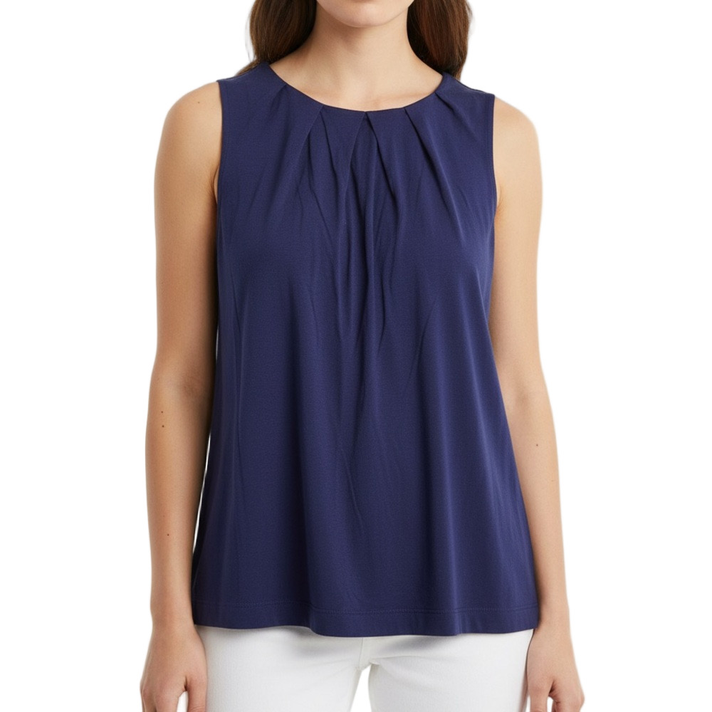 Club Monaco Blue Sleeveless Tank Top